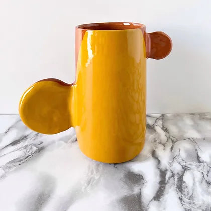 Casa Cubista - Dipped Large Vase with Handles