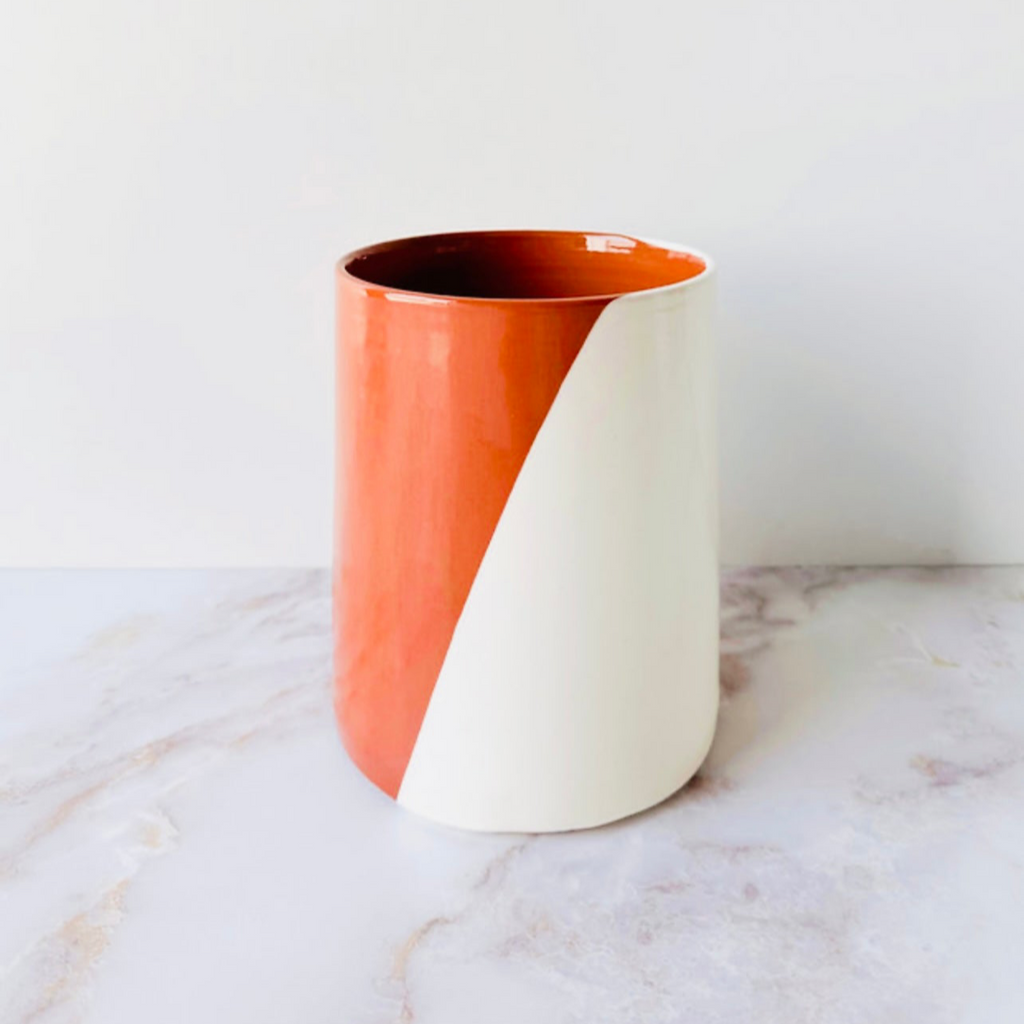 Casa Cubista - Dipped Large Cylinder Vase
