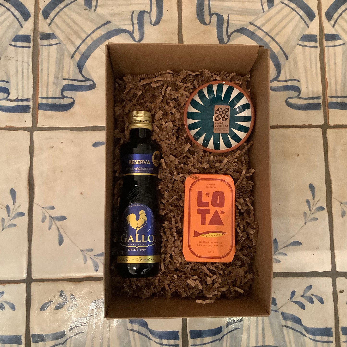 SAUDADE GIFT SET - Casa Cubista Mini Bowl, Olive Oil & Lota +