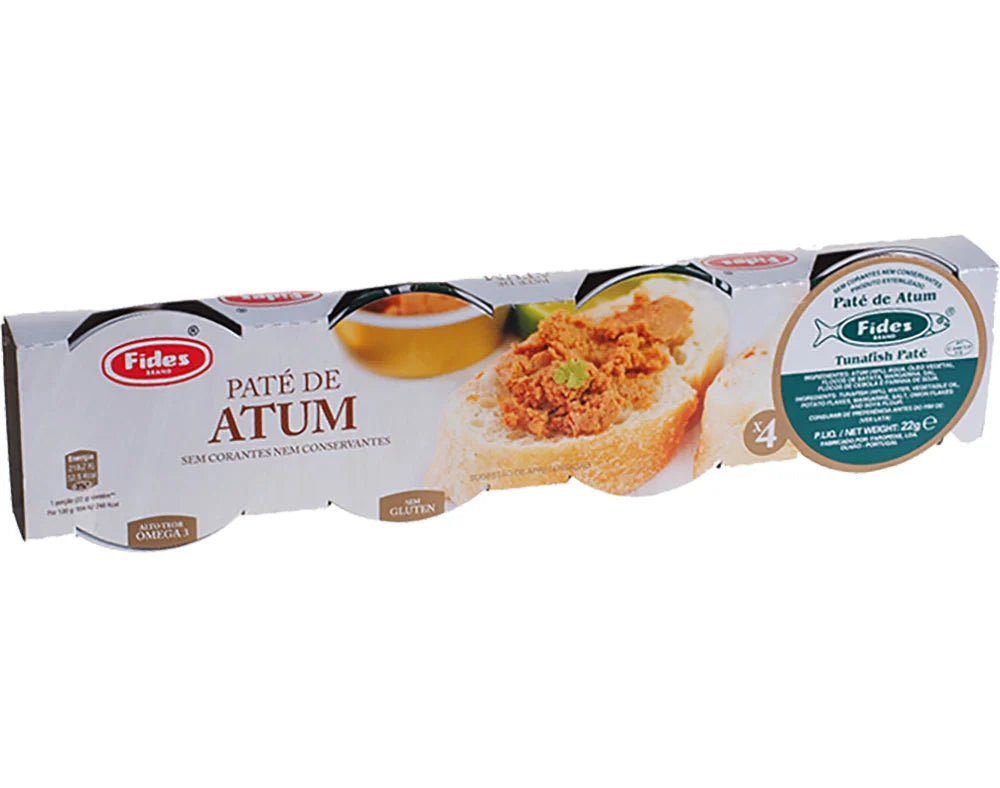 Fides Pate - Cod/Tuna/Seafood 24x4x22g