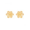 Flower Filigree Stud Earrings +
