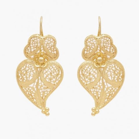 Heart of Viana Earrings - Various Sizes