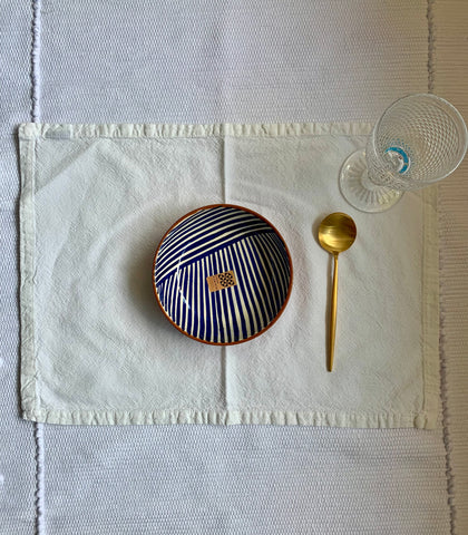 Vianatece - Cotton/Linen Placemat, 45x50cm - Various Colours