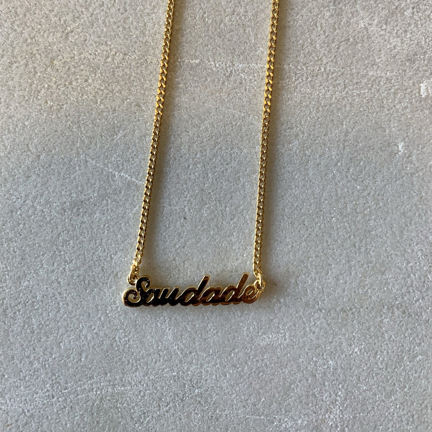 CUCHARA - SAUDADE NECKLACE