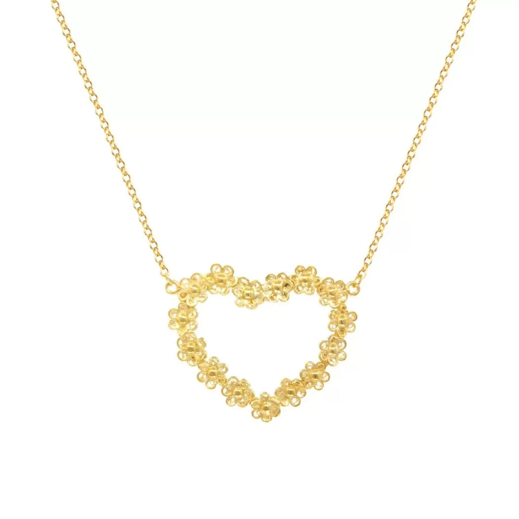 Heart of Flowers Necklace