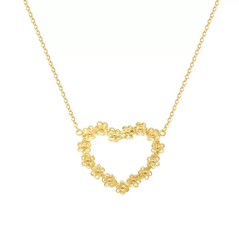Heart of Flowers Necklace
