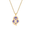 Portugal Jewels - Necklace Heart of Viana Azulejo