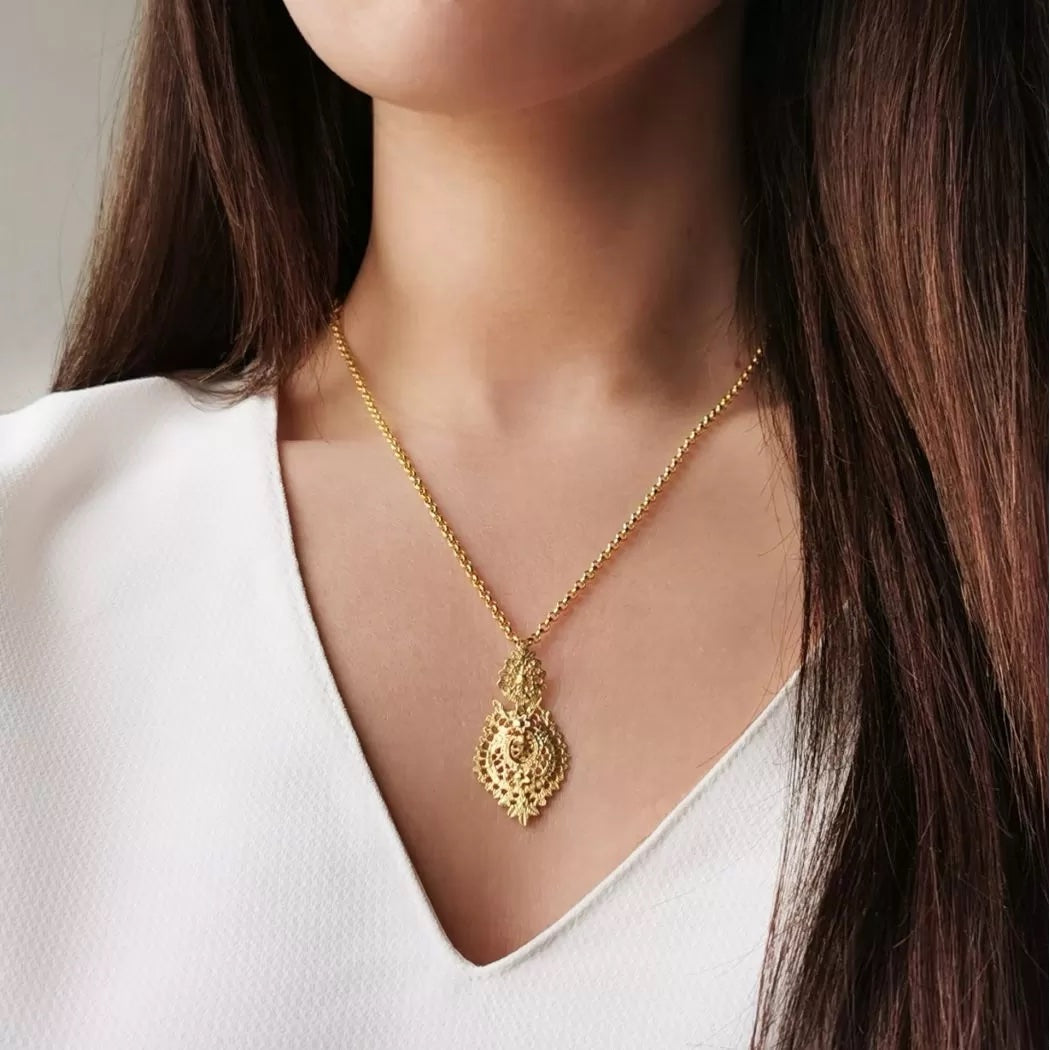 Portugal Jewels - Queen Filigree Necklace