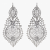 Portugal Jewels - Queen Filigree Silver Earrings - Various Sizes