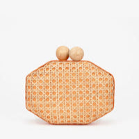 Gustoko - Reid Orange Purse