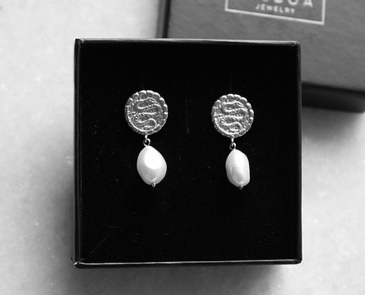 Boheme - Eqypt Pearl Earrings