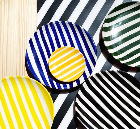Casa Cubista - Stripe Platters +