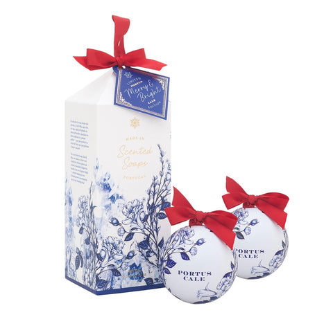 Castelbel Gold and Blue Soap Baubles