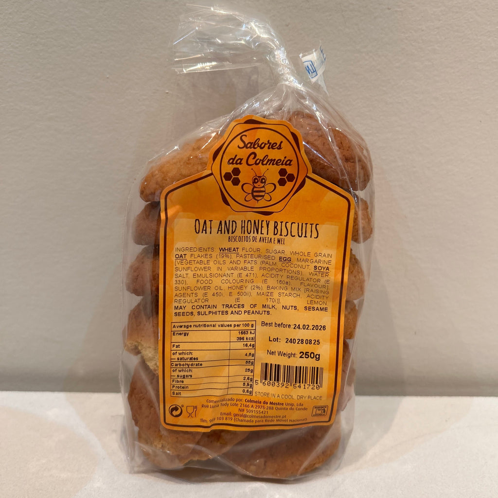 Sabores da Colmeia - Oat and Honey Biscuits