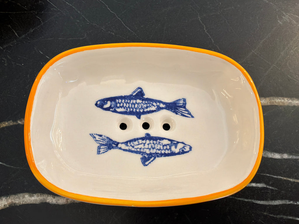 Sardine soap dish