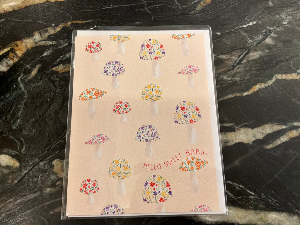 Hello Sweet Baby Greeting Card