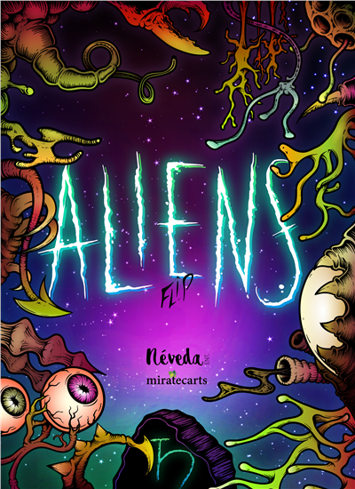 Aliens by Flip (illustrated album with intro in PT & ENG)