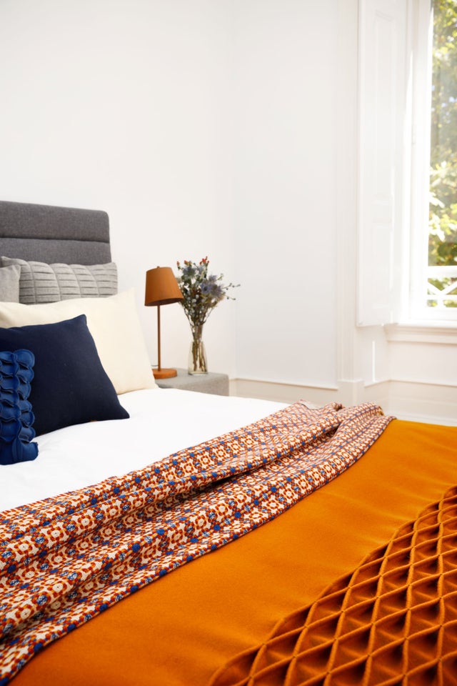 Burel Wool Blanket - Vintage Design *