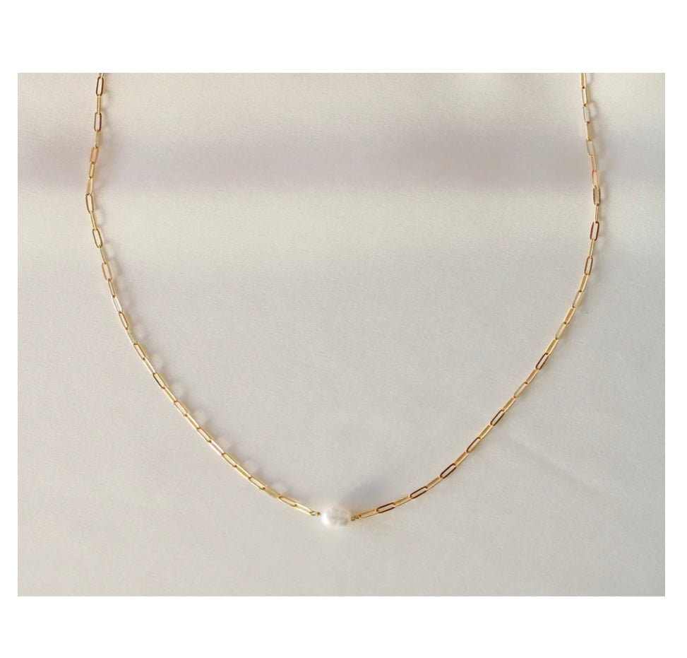 Boheme - Bianca pearl necklace