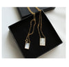 Boheme - Mother of pearl scapular necklace