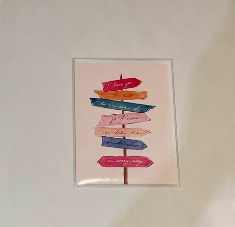 Greeting card - Anniversary Card / Congratulations / Love * Assorted