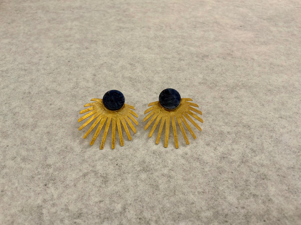 Earrings - sunburst