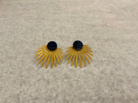 Earrings - sunburst
