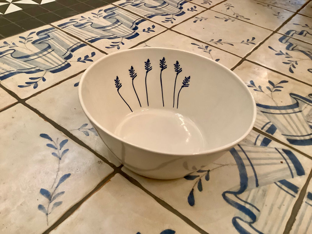Margarida Fabrica - Blue Bowl - Swallow or Floraj