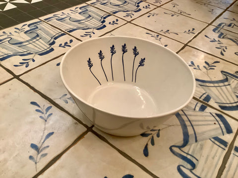 Margarida Fabrica - Blue Bowl - Swallow or Floraj