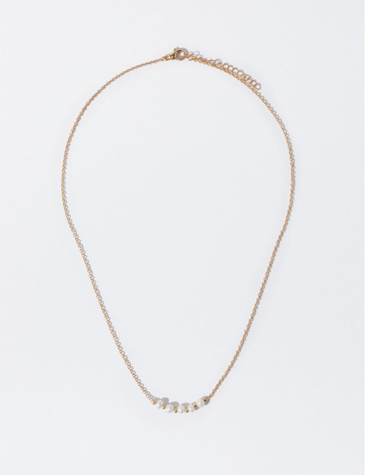 SS24 - Necklace with faux pearls