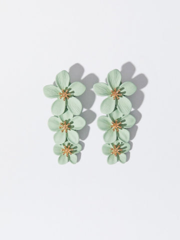 SS24 Collection- Clip On Flower Earrings
