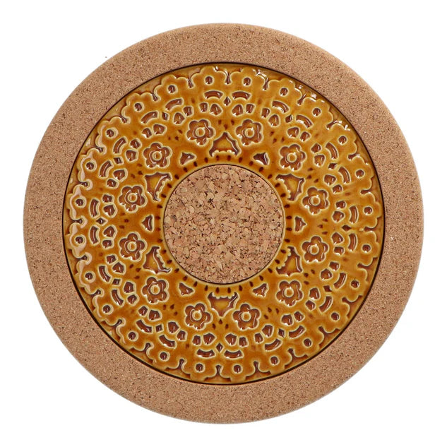 Duro Designers - Lace Trivet with Cork Centre