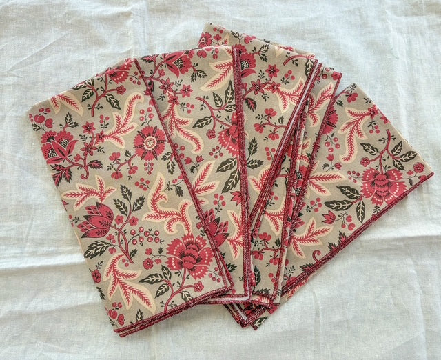 Dinner Napkins - Set of 6 * Various Styles