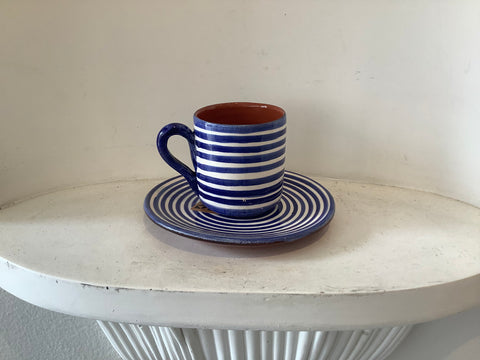 Casa Cubista Classic Stripe - espresso set