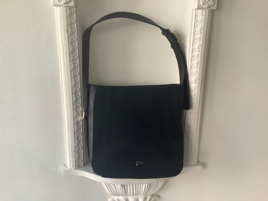 Portugal bags - leather & suede shoulder bag