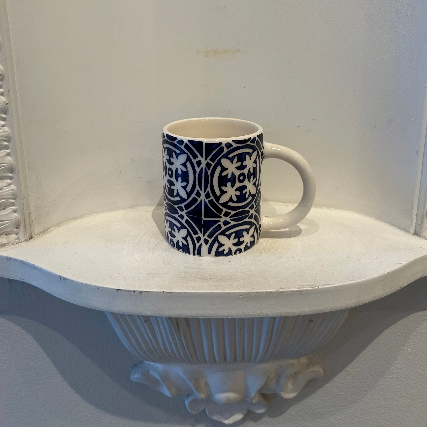 Blue Tile Mug