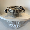 Anna Westurland - Black & Natural Pedestal Bowl