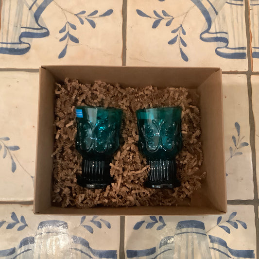 Saudade Gift Box - Set of 2 Vintage DMG glasses