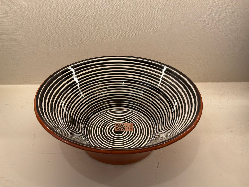 Casa Cubista - Classic Stripe L Salad Bowl +