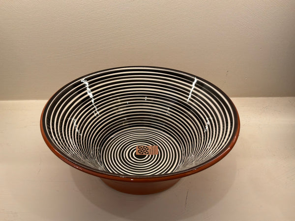 Casa Cubista - Classic Stripe L Salad Bowl +