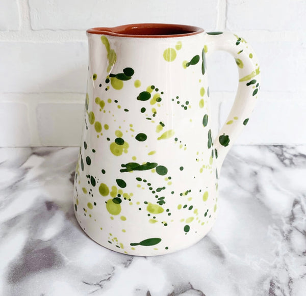 Casa Cubista - Chroma Green Pitcher