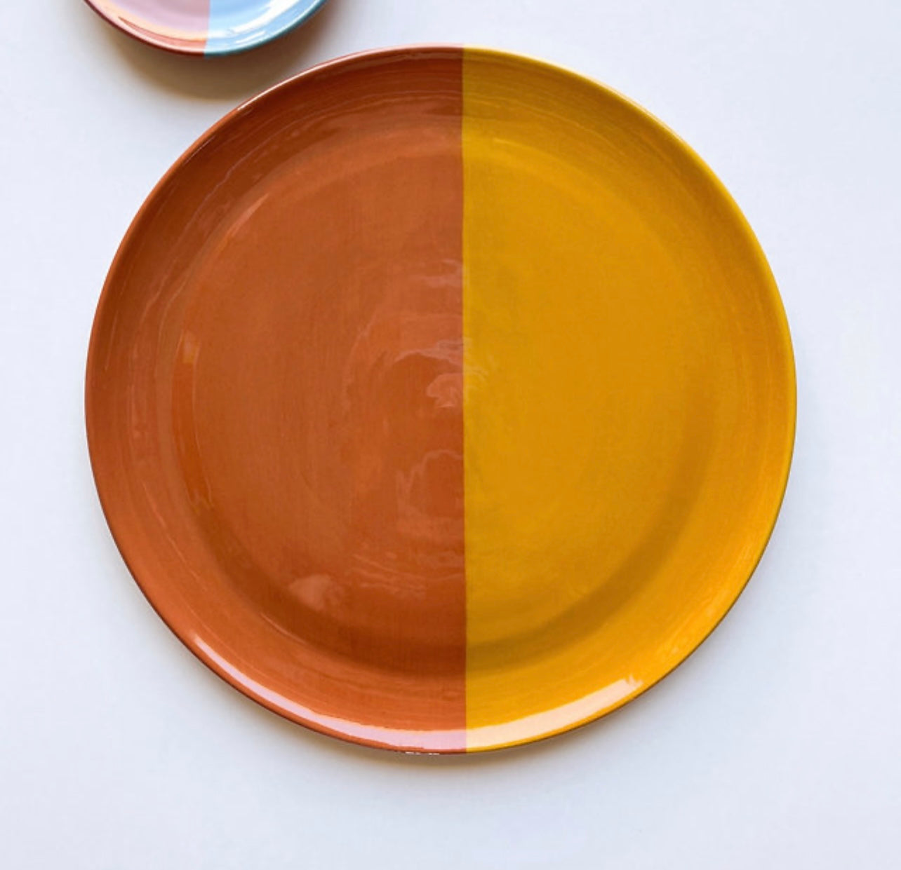 Casa Cubista - Dipped Large Plate +