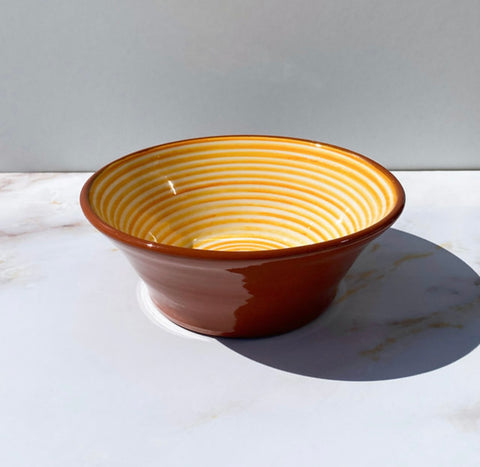 Casa Cubista - Classic Stripe Salad Bowl