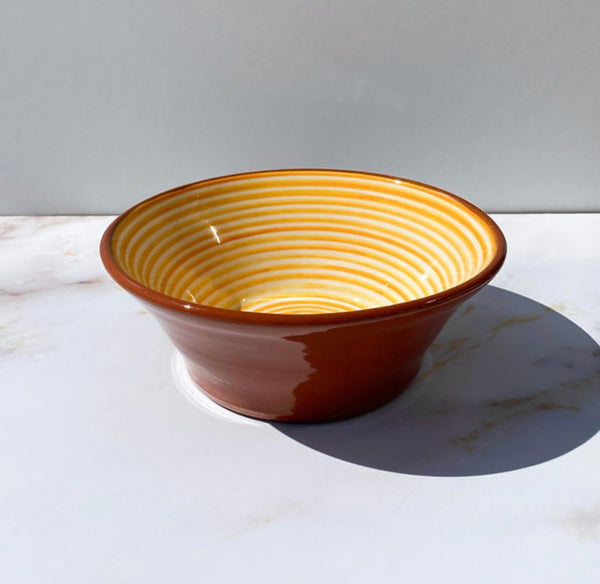 Casa Cubista - Classic Stripe Salad Bowl
