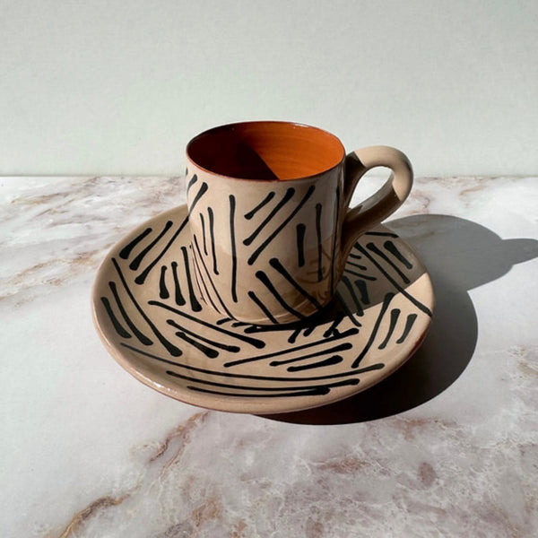 Casa Cubista - Cesto Espresso Cup and saucer