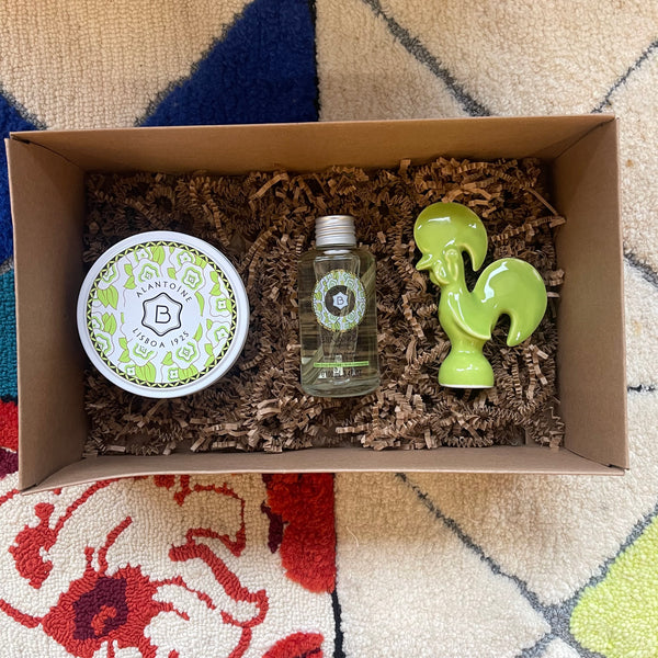 SAUDADE GIFT BOX - Benamor - ALANTOINE body butter, Oil, Small Rooster