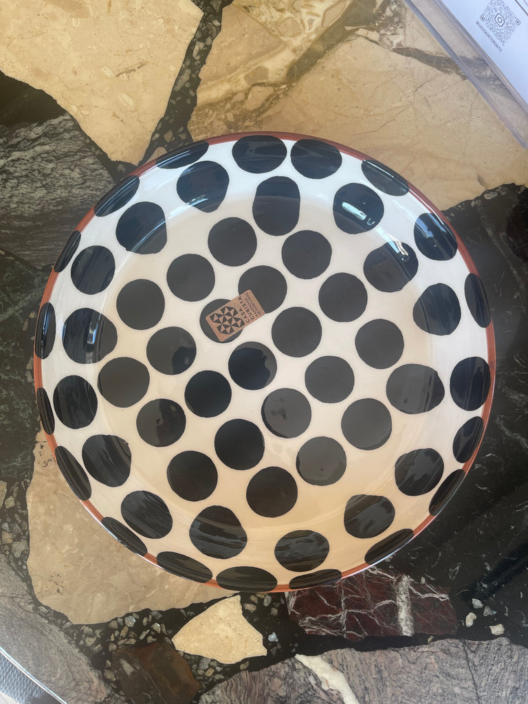 Casa Cubista - Ponto Black Pasta Bowl