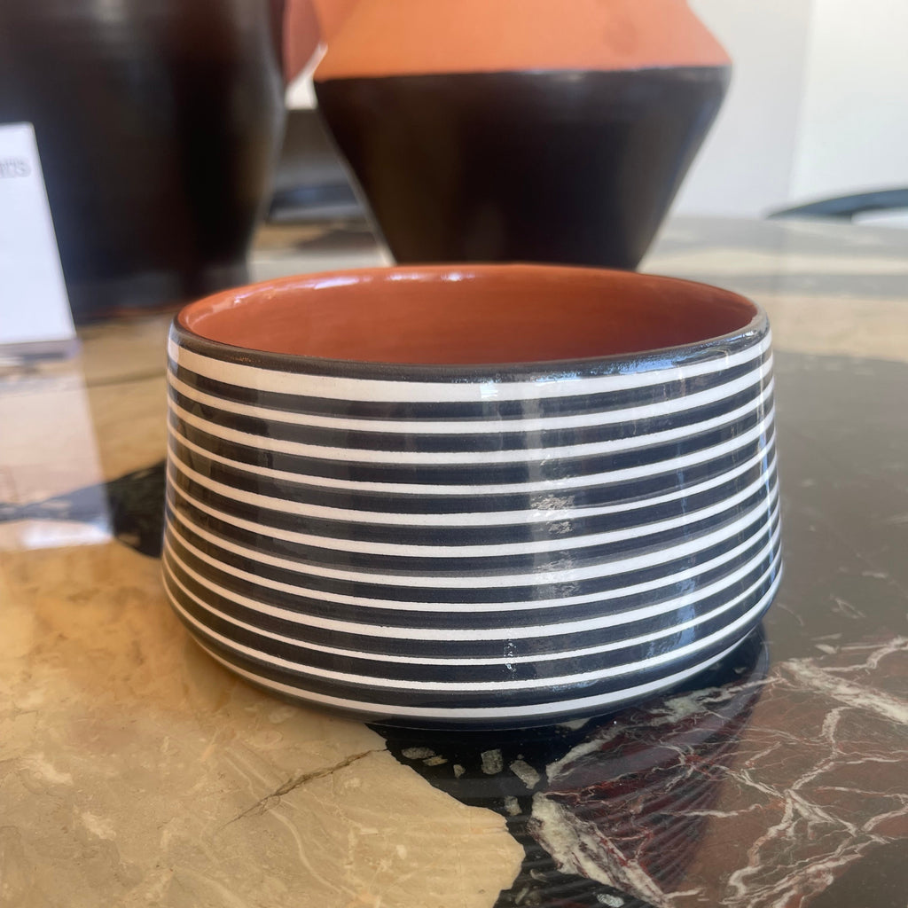 Casa Cubista - Small Tapered Classic Stripe Bowl