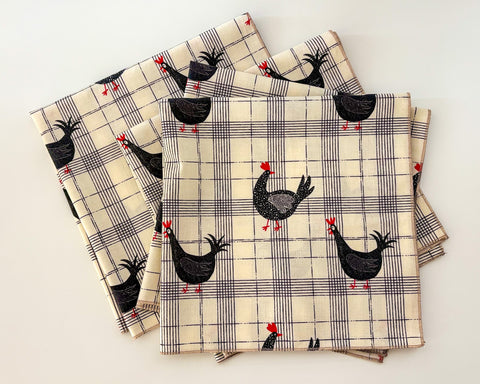Dinner Napkins - Set of 4 * Various Styles