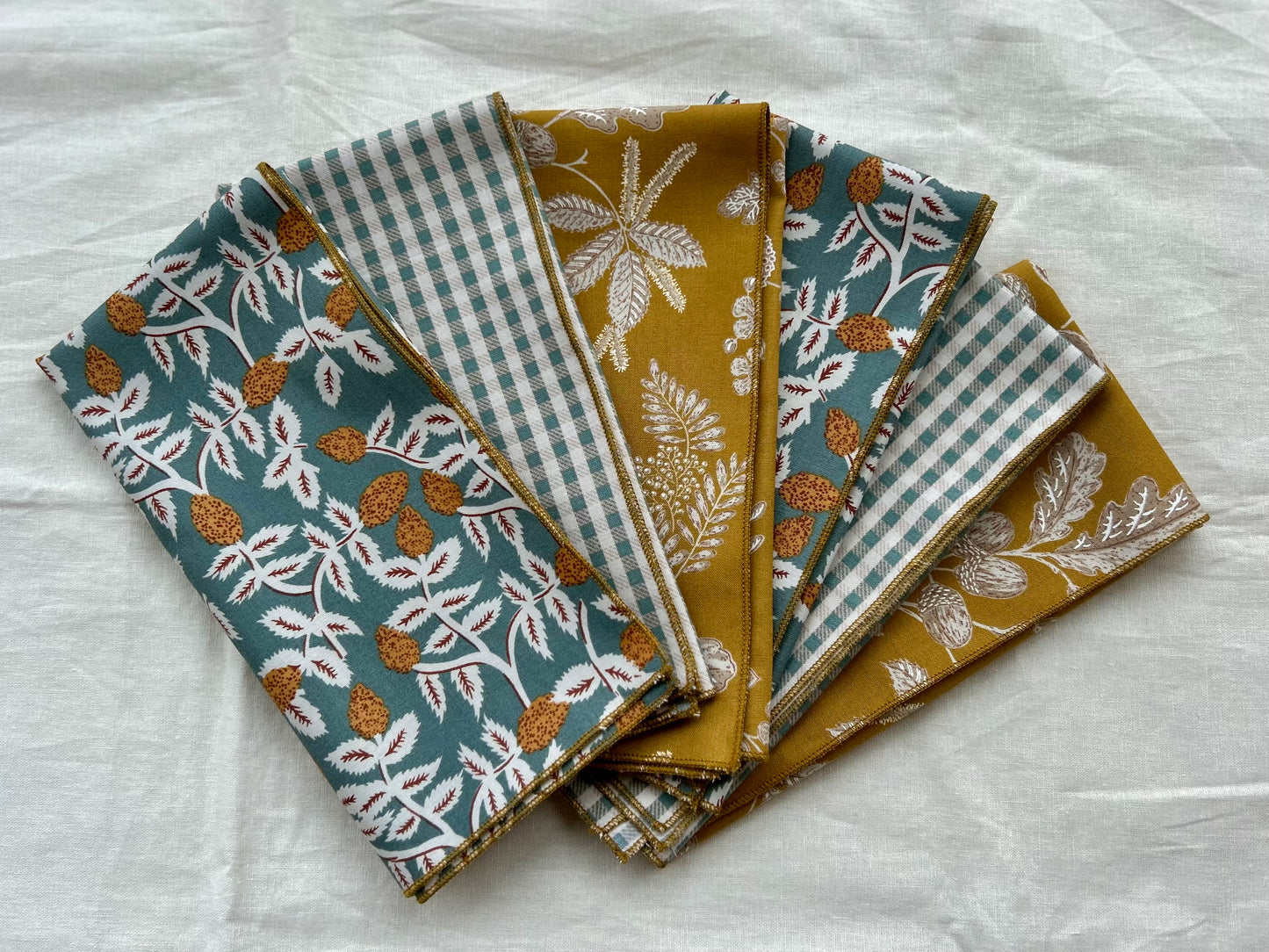 Dinner Napkins - Set of 6 * Various Styles